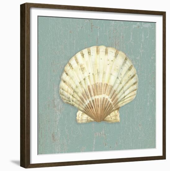 Scallop Shell-Lisa Danielle-Framed Giclee Print