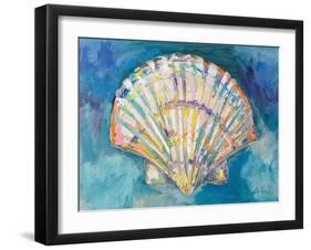 Scallop Shell-Jeanette Vertentes-Framed Art Print