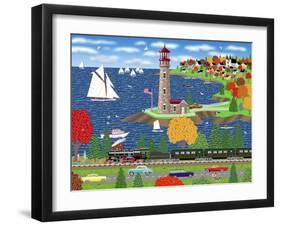 Scallop Shores-Mark Frost-Framed Giclee Print