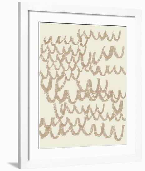 Scalloped II-Jennifer Goldberger-Framed Art Print