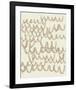 Scalloped II-Jennifer Goldberger-Framed Art Print