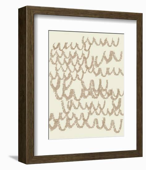 Scalloped II-Jennifer Goldberger-Framed Art Print