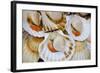 Scallops in a City Center Fish Market-Jon Hicks-Framed Photographic Print
