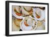 Scallops in a City Center Fish Market-Jon Hicks-Framed Photographic Print