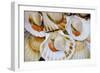 Scallops in a City Center Fish Market-Jon Hicks-Framed Photographic Print