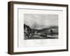 Scalloway Bay and Castle, Zetland, 19th Century-J Horsburgh-Framed Giclee Print