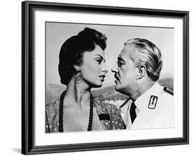Scandal in Sorrento, 1955-null-Framed Photographic Print