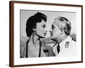 Scandal in Sorrento, 1955-null-Framed Photographic Print