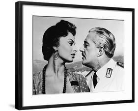 Scandal in Sorrento, 1955-null-Framed Photographic Print