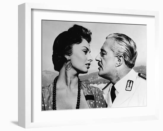 Scandal in Sorrento, 1955-null-Framed Photographic Print