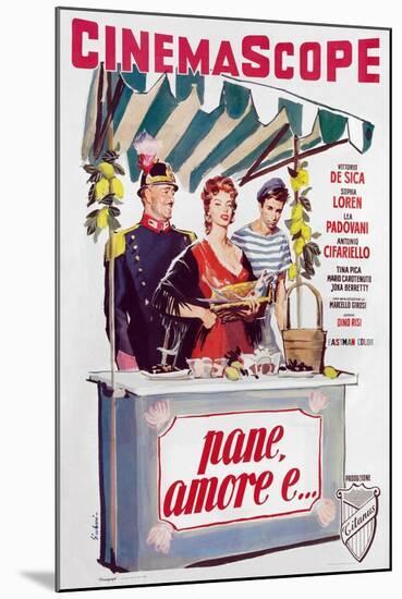 Scandal in Sorrento, 1955-null-Mounted Giclee Print