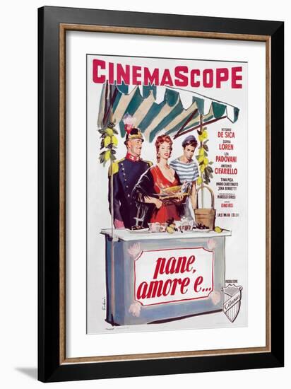 Scandal in Sorrento, 1955-null-Framed Giclee Print