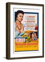 Scandal in Sorrento-null-Framed Art Print
