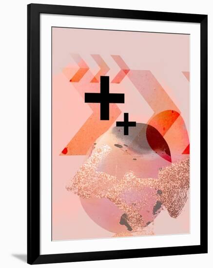 Scandi Abstract-Urban Epiphany-Framed Art Print