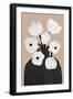 Scandi Blooms - Bouquet-Dana Shek-Framed Giclee Print
