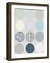 Scandi Circles-Clara Wells-Framed Giclee Print