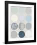 Scandi Circles-Clara Wells-Framed Giclee Print