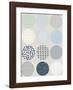 Scandi Circles-Clara Wells-Framed Giclee Print