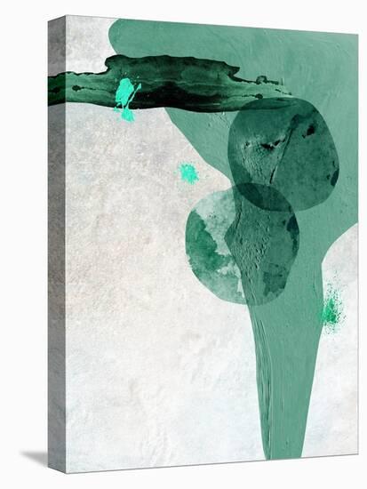 Scandi Minimalist Abstract TEAL-Urban Epiphany-Stretched Canvas