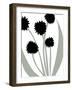 Scandi Plants - Bud-Archie Stone-Framed Giclee Print