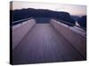 Scandinavia, Norway, Aurlandsfjord, Mountains, Fjord, Viewpoint, Panorama, Twilight-Rainer Mirau-Stretched Canvas