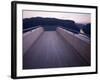 Scandinavia, Norway, Aurlandsfjord, Mountains, Fjord, Viewpoint, Panorama, Twilight-Rainer Mirau-Framed Photographic Print