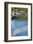 Scandinavia, Norway, Lofoten, Moskenesoey, Pure, Fisher-Place, Lake, Boat, Drives-Rainer Mirau-Framed Photographic Print