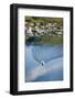 Scandinavia, Norway, Lofoten, Moskenesoey, Pure, Fisher-Place, Lake, Boat, Drives-Rainer Mirau-Framed Photographic Print