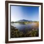 Scandinavia, Norway, Rondane, National-Park, Mountain Scenery, Mountain Lake-Rainer Mirau-Framed Photographic Print