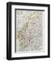 Scandinavia Political Map With Iceland Insert Map-marzolino-Framed Art Print