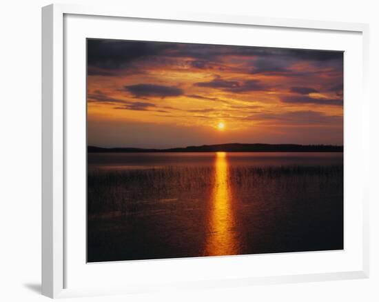 Scandinavia, Sea, Sunset-Thonig-Framed Photographic Print