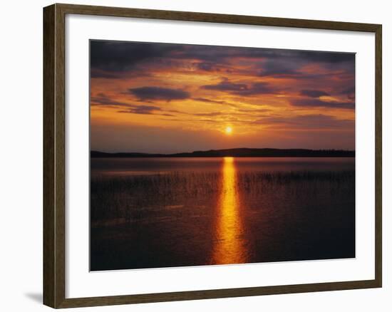 Scandinavia, Sea, Sunset-Thonig-Framed Photographic Print