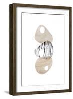 Scandinavian Balance Neutral 3-Urban Epiphany-Framed Art Print