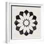 Scandinavian Black Flower II-Eline Isaksen-Framed Art Print