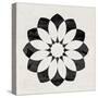 Scandinavian Black Flower II-Eline Isaksen-Stretched Canvas