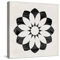 Scandinavian Black Flower II-Eline Isaksen-Stretched Canvas