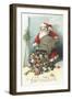 Scandinavian Christmas Card-null-Framed Giclee Print