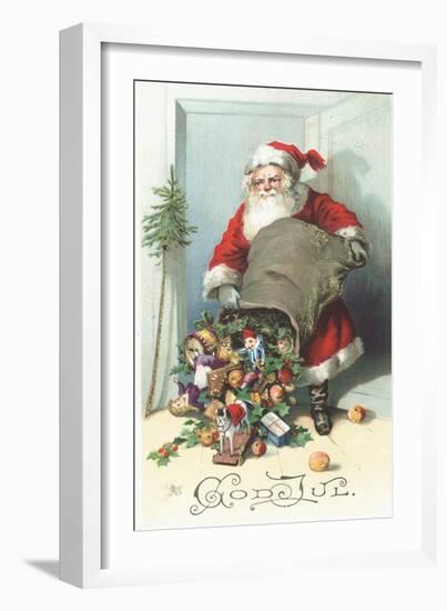 Scandinavian Christmas Card-null-Framed Giclee Print