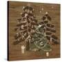 Scandinavian Christmas Peace-Yachal Design-Stretched Canvas