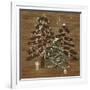 Scandinavian Christmas Peace-Yachal Design-Framed Giclee Print