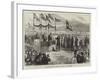 Scandinavian Delegates Presenting an Address to the Icelanders-Charles Robinson-Framed Giclee Print