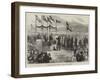 Scandinavian Delegates Presenting an Address to the Icelanders-Charles Robinson-Framed Giclee Print