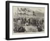 Scandinavian Delegates Presenting an Address to the Icelanders-Charles Robinson-Framed Giclee Print
