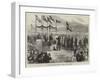 Scandinavian Delegates Presenting an Address to the Icelanders-Charles Robinson-Framed Giclee Print