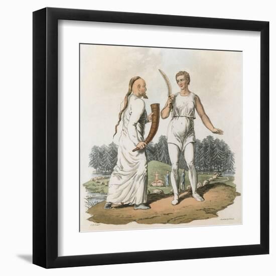 Scandinavian Druids-Charles Hamilton Smith-Framed Art Print