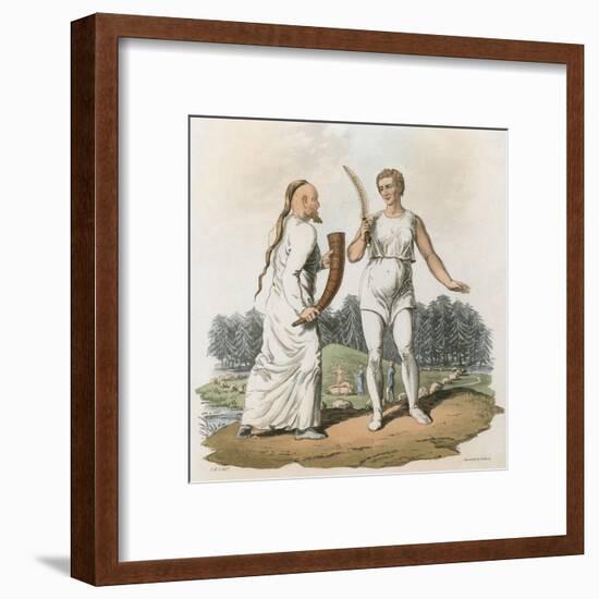 Scandinavian Druids-Charles Hamilton Smith-Framed Art Print