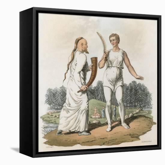 Scandinavian Druids-Charles Hamilton Smith-Framed Stretched Canvas