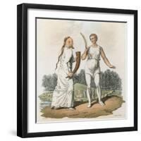 Scandinavian Druids-Charles Hamilton Smith-Framed Art Print