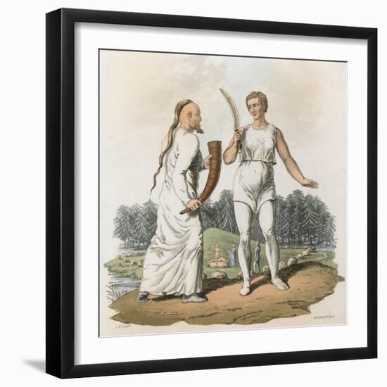 Scandinavian Druids-Charles Hamilton Smith-Framed Art Print