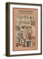 Scandinavian Embellishments the Touting of War and Religion-Friedrich Hottenroth-Framed Art Print